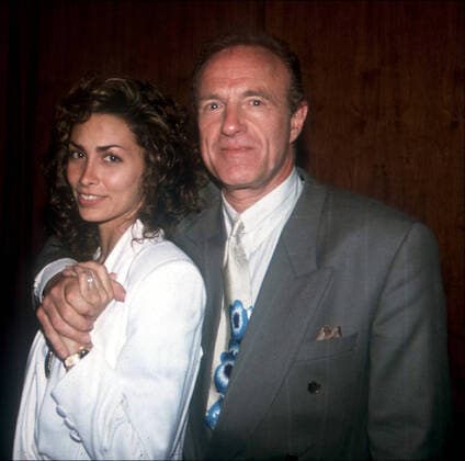 Jan 1, 1993 - New York, New York, U.S. - JAMES CAAN and wife INGRID HAJEK. New York U.S. - ZUMAg49_ 20110101_gaf_g49_52322 Copyright: xBobxKatesx