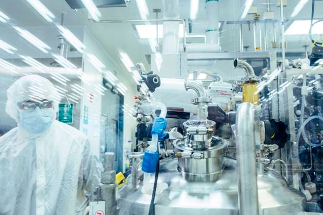 June 7, 2017, Berekeley, California, USA: A manufacturing area at the Bayer Berkeley campus, where Kovaltry, an injection that treats hemophilia A, is manufactured. It works by replacing a key coagulation protein called factor VIII, helping patients blood to clot normally and reducing the dangerous bleeds that characterize the disease, Wednesday, June 7, 2017 in Berkeley, CA. Berekeley USA - ZUMAk74_ 20170607_znp_k74_022 Copyright: xEricxKaynex