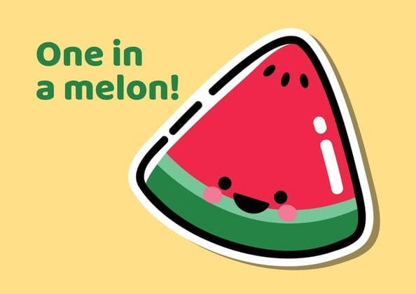 Composition of one in a melon text with smiling watermelon on yellow background Composition of one in a melon text with smiling watermelon on yellow background. fruit, colour and humour concept digitally generated image., model released, , property released, Cork, Ireland, 2021-06-10T10:30:53.000Z, 1464939.jpg, composition,melon,text,smiling,watermelon,fruit,colour,humour,concept,digitally generated,generated image,digital animation,montage,ripe,juicy,design,illustration,sweet,symbol,graphic,business,sign,diet,vitamin,background,organic,happy,digital world,vegetarian,food,yellow,digitally,generated,image