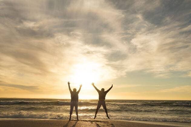 Creative Highlights Symbolbilder Carefree multiracial senior couple jumping with arms raised at beach against sky during sunset Carefree multiracial senior couple jumping with arms raised at beach against sky during sunset. lifestyle, love and weekend., model released, , property released, Cape Town, South Africa, 10.11.2021, 3087252.jpg, people,carefree,multiracial,senior couple,jumping,arm,raised,beach,sky,sunset,lifestyle,love,weekend,sea,vacation,ocean,summer,landscape,travel,sun,coast,outdoor,water,beautiful,nature,tourism,sand,happy,leisure,sunrise,view,blue,senior,couple Senior,Elderly,Man,Male,Mixed-Race,Woman,Female