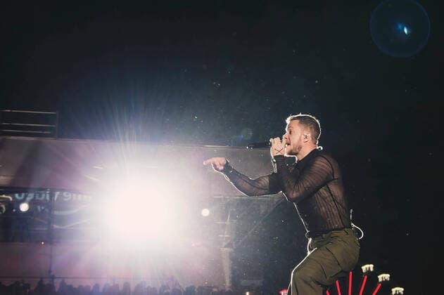 Entertainment Themen der Woche KW27 Entertainment Bilder des Tages July 8, 2022, Madrid, Spain: Dan Reynolds of Imagine Dragons performs on stage at MadCool in Ifema, Madrid. Madrid Spain - ZUMAs197 20220708_zaa_s197_050 Copyright: xValeriaxMagrix