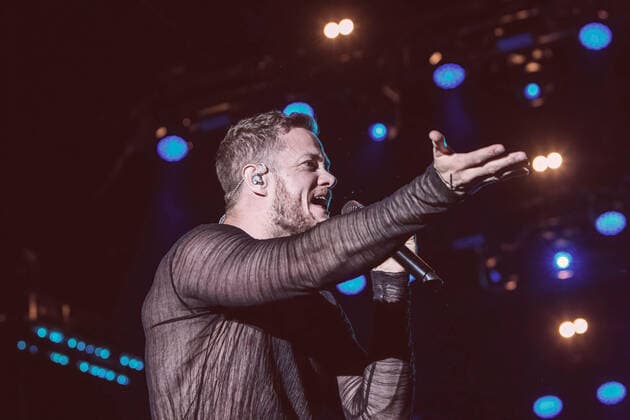 July 8, 2022, Madrid, Spain: Dan Reynolds of Imagine Dragons performs on stage at MadCool in Ifema, Madrid. Madrid Spain - ZUMAs197 20220708_zaa_s197_053 Copyright: xValeriaxMagrix