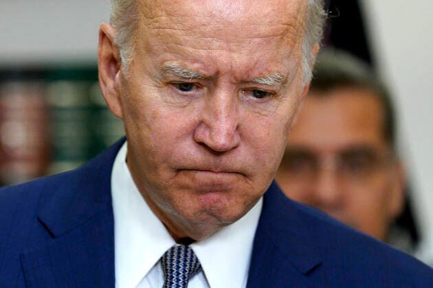 News Themen der Woche KW27 News Bilder des Tages July 8, 2022, Washington, District of Columbia, USA: United States President Joe Biden pauses as he delivers remarks on Protecting Access to Reproductive Health Services in the Roosevelt Room of the White House in Washington on July 8, 2022 Washington USA - ZUMAs152 20220708_zaa_s152_062 Copyright: xYurixGripasx