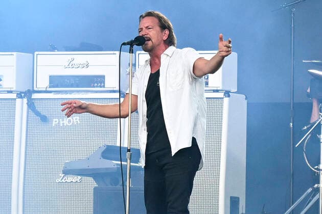 Pearl Jam perform at BST Hyde Park in Hyde Park, London. JULY 8th 2022  TKHx22258