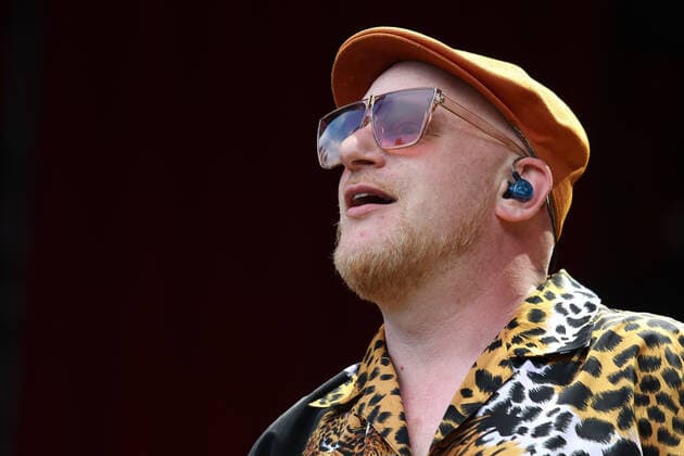 DIE FANTASTISCHEN VIER - 30 Jahre Live 2022 in Berlin Vorband Sänger Flo Mega Berlin Parkbühne Wuhlheide Copyright: xmix1x-xMatthiasxBaranx