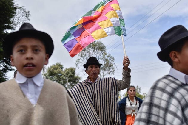 June 26, 2022, Pasto, Narino, Colombia: Different indigenous communities from southwestern Colombia gathered to celebrate the festival of the sun inti Raymi in Ipiales, Narino - Colombia on june 26, 2022 : Camilo Eraaso Long Visual Press Pasto Colombia - ZUMAvp1_ 20220626_zia_vp1_002 Copyright: xCamiloxErassox