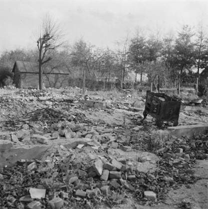 Anefo photo collection. Report Putten. Second World War, Ruins. October 29, 1945. Gelderland, Putten Copyright: xpiemagsx pienatarchpart1270921-48959 !ACHTUNG AUFNAHMEDATUM GESCHÄTZT!