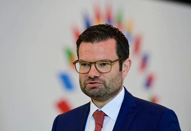 News Themen der Woche KW28 News Bilder des Tages Justice Minister of Germany Marco Buschmann attends informal meeting of European justice and interior ministers held within Czech EU presidency, on July 12, 2022, in Prague, Czech Republic. (CTKxPhoto RomanxVondrous) CTKPhotoP2022071202657 