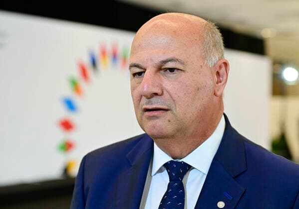 Justice Minister of Greece Konstantinos Tsiaras attends informal meeting of European justice and interior ministers held within Czech EU presidency, on July 12, 2022, in Prague, Czech Republic. (CTKxPhoto RomanxVondrous) CTKPhotoP2022071202729 