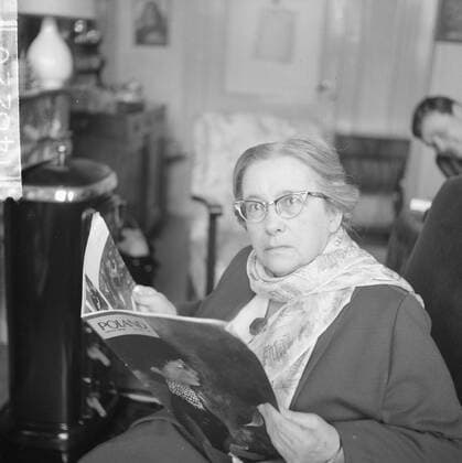 Anefo photo collection. Actress Hetty Beck will be 75 years old. February 15, 1963. Amsterdam Copyright: xpiemagsx pienatarchpart216092021-13712 !ACHTUNG AUFNAHMEDATUM GESCHÄTZT!