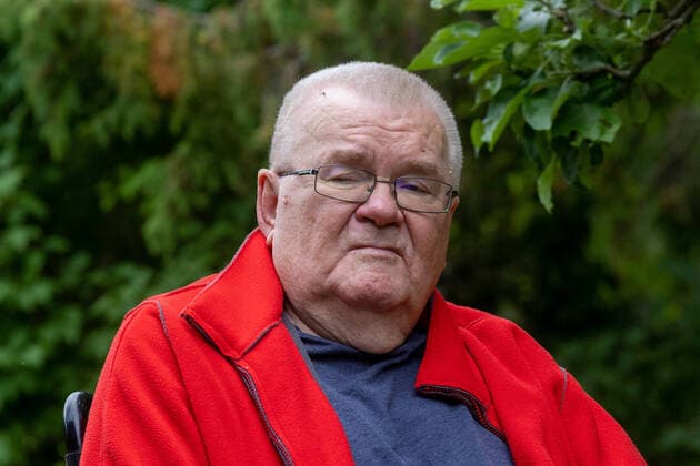 11.07.2022. Eru Former Estonian politcian Edgar Savisaar at his home in Hundisilma. Photo Ain Liiva, Virumaa Teataja Eru Lääne-Virumaa Estonia 2AL11Jul22C0023  Copyright: xAinxLiivax Edgar Savisaar
