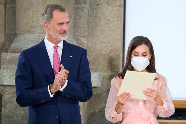 13-07-2022 Madrid Queen Letizia and King Felipe attend the national culture awards ceremony at the Prado museum in Madrid. No Spain Â  Copyright: xPPEx