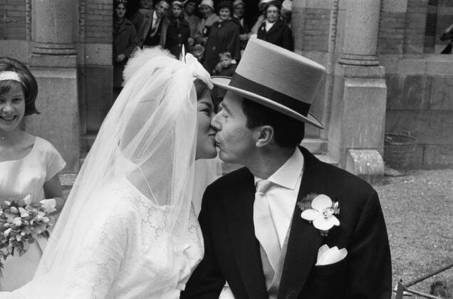 Anefo photo collection. Marriage Acur Paul Cammermans with VVV-Hostess Loesje van Toorn. July 6, 1962. Rotterdam Copyright: xpiemagsx pienatarchpart216092021-65833 !ACHTUNG AUFNAHMEDATUM GESCHÄTZT!