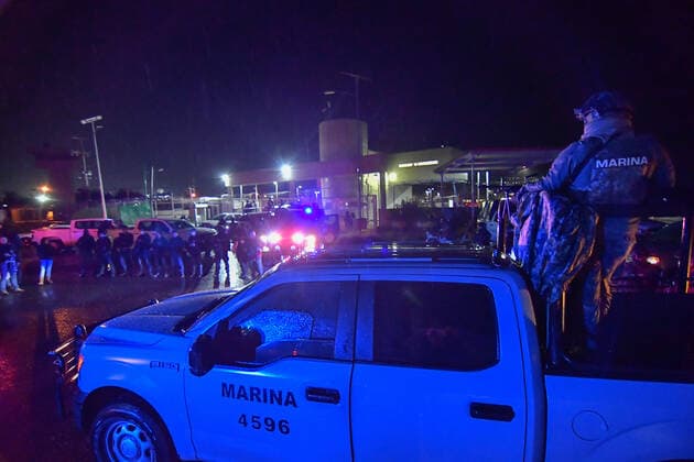 July 15, 2022, Almoloya de JuoÂ¡rez, State Of Mexico, Mexico: July 15 in Almoloya de JuoÂ¡rez, Mexico : Mexican drug lord Rafael Caro Quintero, was admitted tonight to the Federal Center for Social Readaptation Number 1 El Altiplano , under the custody of the Navy and the National Guard after he was arrested in the town of San Simon in Sinaloa state during a joint operation by the navy and Attorney GeneralÃ¢â‚¬â ¢s Office. on July 15, 2022 in Almoloya de JuoÂ¡rez, Mexico. Almoloya de Juarez Mexico - ZUMAe321 20220715_zia_e321_071 Copyright: xArturoxHernoÂ¡Ndezx xEyepixxGrox