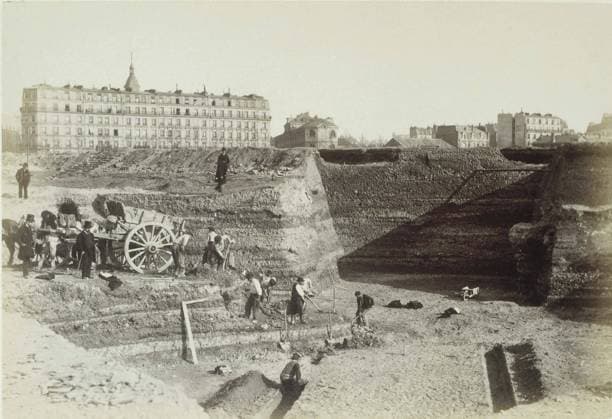 Paris - Universal Exhibition of 1889 Universal Exhibition of 1889: Construction of the Eiffel Tower at Champ-de-March, February 18, 1887. Copyright: xpiemagsx paribotpie080221-29171 !ACHTUNG AUFNAHMEDATUM GESCHÄTZT!