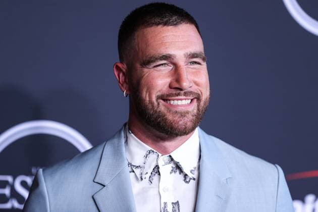 2022 ESPY Awards American football tight end for the Kansas City Chiefs of the National Football League Travis Kelce arrives at the 2022 ESPY Awards held at the Dolby Theatre on July 20, 2022 in Hollywood, Los Angeles, California, United States. Dolby Theatre, Hollywood, Los Angeles, California California United States  Copyright: xImagexPressxAgencyx originalFilename: collin-2022espy220721_npTZ6.jpg