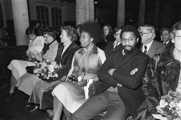 Anefo photo collection. Eredoctor Social Sciences for Sitting Freedom Warrior Govan Mbeki (Univ. Amsterdam) caught in South Africa. January 9, 1978. Amsterdam, South Africa Copyright: xpiemagsx pienatarchpart417102021-22697 !ACHTUNG AUFNAHMEDATUM GESCHÄTZT!