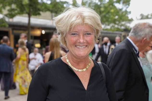 Monika Grütters bei der Eröffnung der Richard-Wagner-Festspiele 2022 mit der Neuinszenierung von Richard Wagners Tristan und Isolde im Bayreuther Festspielhaus. Bayreuth, 25.07.2022