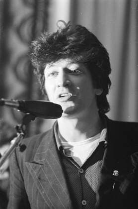 Anefo photo collection. Presentation of silver harps at the Groups Flairck, Massada and Herman Brood and His Wild Romance. Herman Brood. March 19, 1979 Copyright: xpiemagsx pienatarchpart417102021-28074 !ACHTUNG AUFNAHMEDATUM GESCHÄTZT!