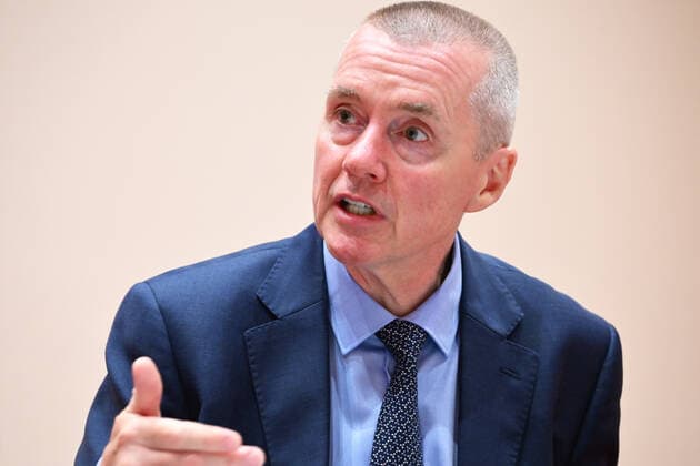 Willie Walsh, IATAs Director General speaks to Aviation Wire at IATA s 78th Annual General Meeting in Doha, Qatar, on June 21, 2022.  , aflo_194428595.JPG,