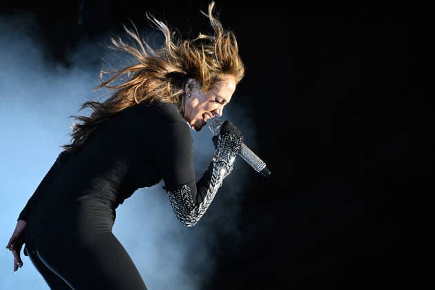 Jennifer Lopez performing at the IATA AGM 2022 Gala Dinner hosted by Qatar Airways in Doha, Qatar, on June 20, 2022.  , aflo_194428634.JPG,