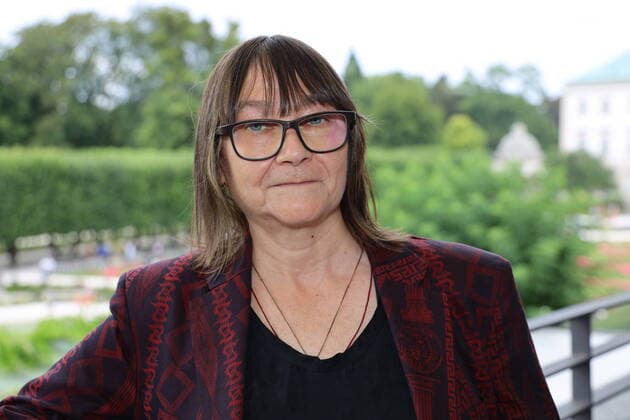 Entertainment Bilder des Tages Verleihung Ö Staatspreis für Europäische Literatur Salzburg, Mozarteum, 27. 07. 2022 Ali SMITH - Preisträgerin
