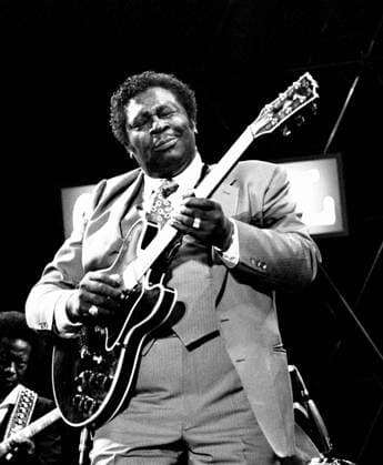 B.B. King, Capital Jazz, Knebworth, 1982. Artist: Brian O Connor. Copyright: xImagesxofxJazz HeritagexImagesx ,2622207  Copyright: ImagesxofxJazz HeritagexImages