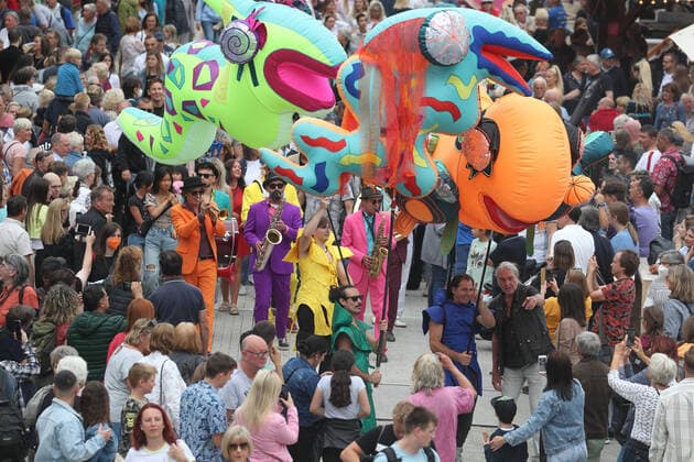 News Themen der Woche KW 30 News Bilder des Tages Niedersachsen, Hannover, Eröffnung des 35. Maschseefest 2022, *** Lower Saxony, Hanover, opening of the 35 Maschseefest 2022,