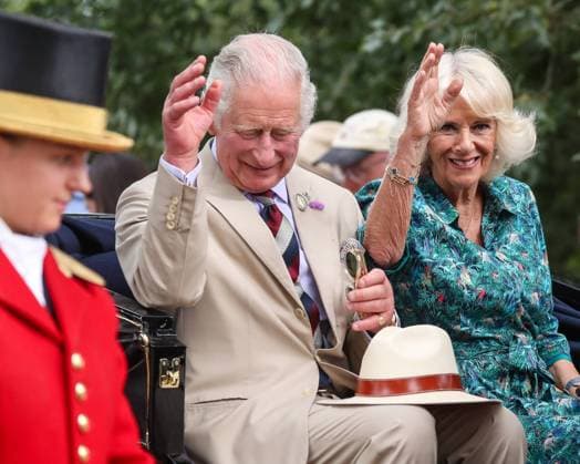 Charles Prince of Wales and Camilla Duchess of Cornwall attend the annual Sandingham Flower Show in Norfolk. (c)John Rainford 27 07 2022 Where: King s Lynn, United Kingdom When: 27 Jul 2022 Credit: John Rainford Cover Images **NOT AVAILABLE FOR PUBLICATION IN THE UK** Copyright: xx 51829808 EDITORIAL USE ONLY. NOT FOR USE BY NEWSPAPERS BASED IN THE UK.