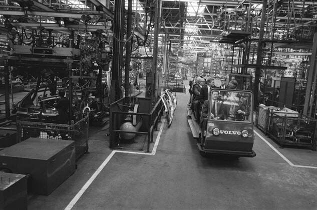 Anefo photo collection. Volvo Car in Born. February 27, 1986. Born, Noord-Brabant Copyright: xpiemagsx pienatarchpart517102021-2808 !ACHTUNG AUFNAHMEDATUM GESCHÄTZT!