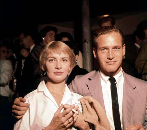 circa 1960 - JOANNE WOODWARD and PAUL NEWMAN at an unknown event. Exact date unknown.  - ZUMAg49_ 19600101_jes_g49_621 Copyright: xGlobexPhotosx