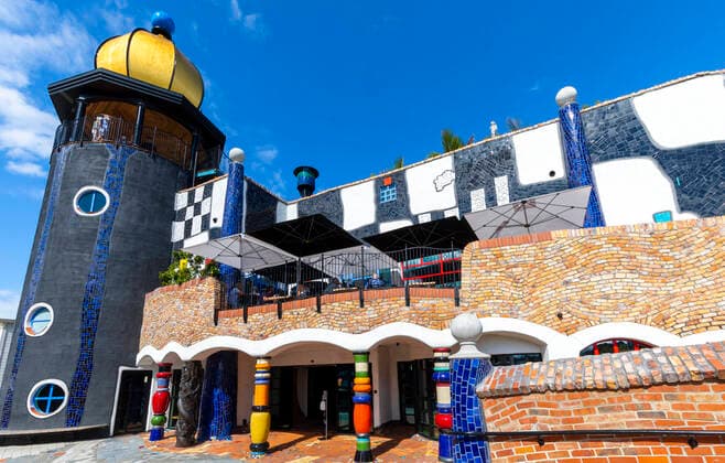 Hundertwasser Art Centre, Whangarei, Northland, North Island, New Zealand, Pacific Copyright: NeilxFarrin 1126-1902 Editorial Use Only