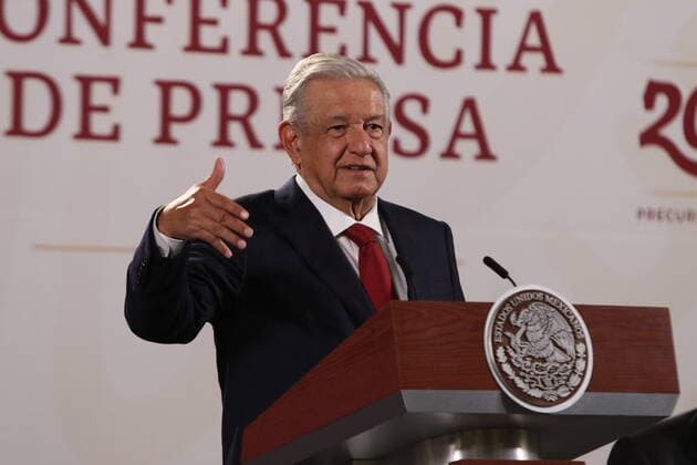 July 29, 2022, Mexico City, Mexico City, Mexico: July 29, 2022, Mexico City, Mexico: MexicoÃ¢â‚¬â ¢s President, Andres Manuel Lopez Obrador meets with Mexican media to response their questions during his Daily Briefing conference at National Palace. on July 29, 2022. Mexico City Mexico - ZUMAe321 20220729_zia_e321_077 Copyright: xIsmaelxRosas xEyepixxGroupx
