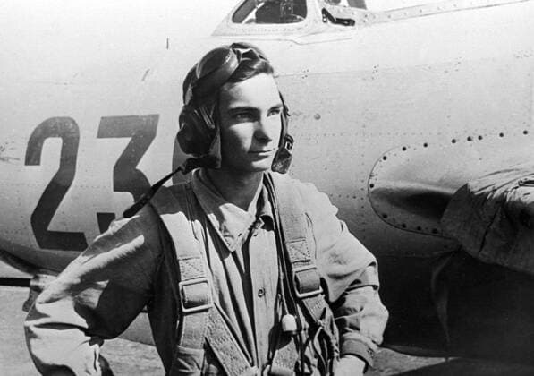 Aviation school cadet Valery Bykovsky 16138 07.04.1955 Aviation school cadet Valery Bykovsky. RIA Novosti Sputnik Volgograd Russia  Copyright: xRIAxNovostix