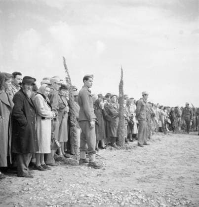 Poll photo collection. Israel 1948-1949. At a commemoration on 15 May 1949 on the occasion of the first birthday of Israel independence in which trees will be planted. January 1, 1948. Israel Copyright: xpiemagsx pienatarchpart630102021-34059 !ACHTUNG AUFNAHMEDATUM GESCHÄTZT!