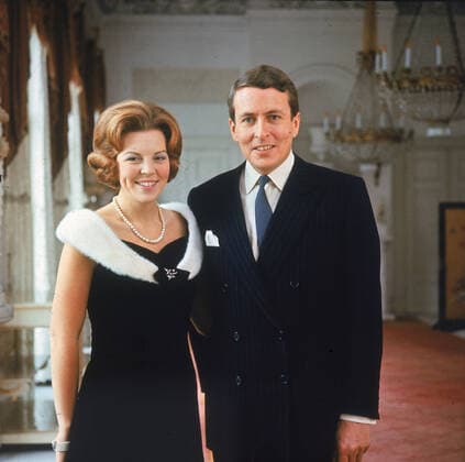 RVD Royal House photo collection. Princess Beatrix and Claus von Amsberg in Palace Soestdijk. 1965. Baarn, Utrecht Copyright: xpiemagsx pienatarchpart72010201-29795 !ACHTUNG AUFNAHMEDATUM GESCHÄTZT!