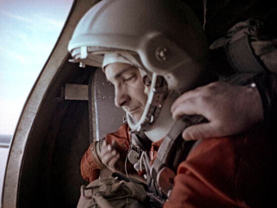 Still from film Starry Way 773037 01.04.1963 A still from the documentary The Starry Way . RIA Novosti Sputnik Moscow region Russia  Copyright: xRIAxNovostix