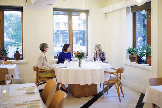 (L-R) Annalena Baerbock, Bundesaussenministerin, trifft Melanie Joly, Ministerin fuer auswaertige Angelegenheiten von Kanada, zu einem gemeinsamen Abendessen. Montreal, 02.08.2022. Montreal Canada