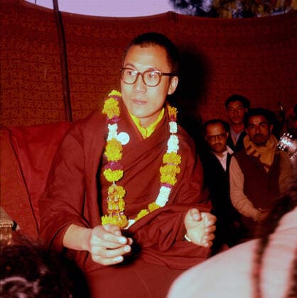 Circa 1960: The DALAI LAMA, Tibet s political leader, has strived to make Tibet an independent and democratic state from China. He and his followers are exiled to India. London United Kingdom - ZUMAk09_ 19600402_zka_k09_864 Copyright: xKeystonexUSAx