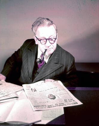 Circa 1955, London, England, United Kingdom: HERBERT STANLEY MORRISON, Baron Morrison of Lambeth, CH, PC (3 January 1888 Ð 6 March 1965) was a British Labour politician who held a variety of senior positions in the Cabinet. Morrison organized Labour s victorious 1945 election campaign, and was appointed Leader of the House of Commons and acted as PM Attlee s deputy in Attlee s governments of 1945Ð51. London United Kingdom - ZUMAk09_ 19550402_zka_k09_024 Copyright: xKeystonexUSAx