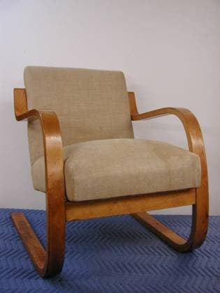 Armchair. Designer Alvar Aalto, Finnish, 1898 1976 Copyright: xpiemagsx yaleartpiemags28022022-73677 !ACHTUNG AUFNAHMEDATUM GESCHÄTZT!