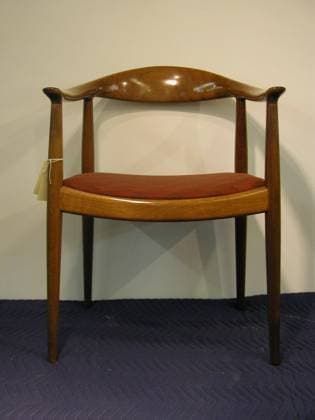 Armchair. Designer Hans Wegner, Danish, 1914 2007 Manufacturer: Johannes Hansen Copyright: xpiemagsx yaleartpiemags28022022-76343 !ACHTUNG AUFNAHMEDATUM GESCHÄTZT!