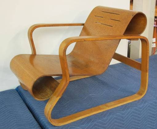 Armchair 41. Designer Alvar Aalto, Finnish, 1898 1976Retailer: New Furniture Inc. of New York, American Copyright: xpiemagsx yaleartpiemags28022022-77185 !ACHTUNG AUFNAHMEDATUM GESCHÄTZT!