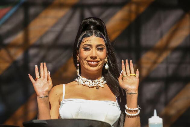 August 6, 2022, San Francisco, CA, USA: Kali Uchis is seen onstage during the 2022 Outside Lands Music and Arts Festival at Golden Gate Park on August 05, 2022 in San Francisco, California. San Francisco USA - ZUMAs181 20220806_zea_s181_005 Copyright: xImagespacex