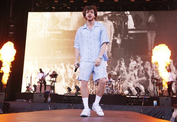 August 6, 2022, San Francisco, CA, USA: Jack Harlow performs during the 2022 Outside Lands Music and Arts Festival at Golden Gate Park on August 05, 2022 in San Francisco, California. San Francisco USA - ZUMAs181 20220806_zea_s181_010 Copyright: xImagespacex