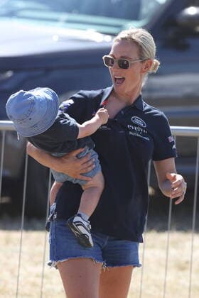 Entertainment Themen der Woche KW31 Entertainment Bilder des Tages . 07 08 2022. Gatcombe, United Kingdom. Zara Tindall on the last day of the Festival of British Eventing at Gatcombe Park, United Kingdom.  xStephenxLockx xi-Imagesx IIM-23664-0003