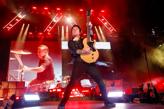 Green Day - Billie Joe Armstrong performs during the 2022 Outside Lands Music and Arts Festival at Golden Gate Park on August 05, 2022 in San Francisco, California. Photo: Christopher Victorio imageSPACE MediaPunch Copyright: ximageSPACEx