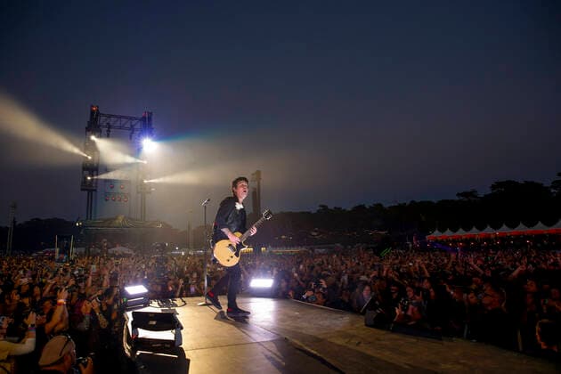 Green Day - Billie Joe Armstrong performs during the 2022 Outside Lands Music and Arts Festival at Golden Gate Park on August 05, 2022 in San Francisco, California. Photo: Christopher Victorio imageSPACE MediaPunch Copyright: ximageSPACEx
