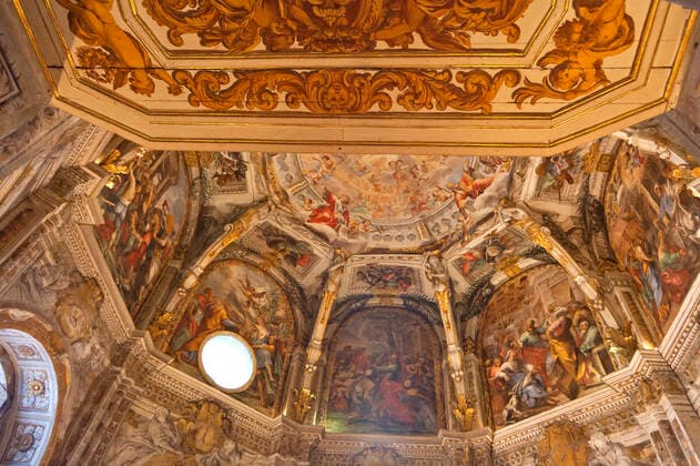 Interior. Sant Ercolano church. Perugia. Umbria. Italy. Europe Â¬ÂGiuseppeGreco REDA&CO 1028_14_GGR2220