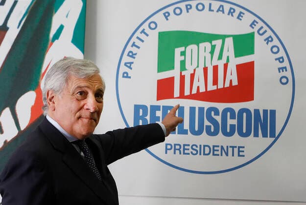 Rome, Presentation of the electoral symbol of Forza Italia for the elections of 25 September Pictured: Antonio Tajani  Copyright: xPieroxTenaglix xipa-agency.netx xPieroxTenaglix